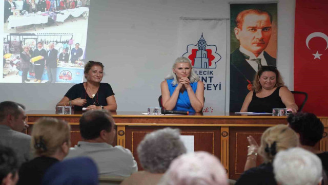 Kent Konseyi Kadın Meclis Başkanı Ayla Ercan güven tazeledi