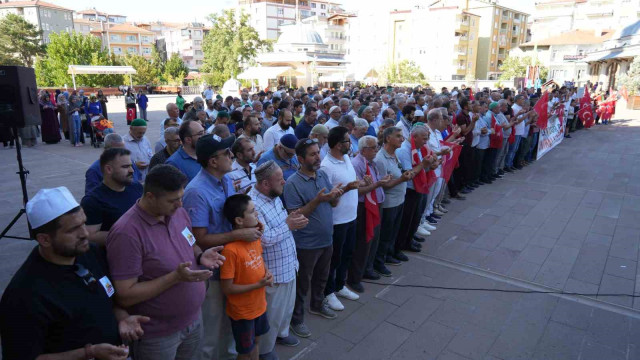 Kırıkkale’de Haniye için gıyabi cenaze namazı kılındı