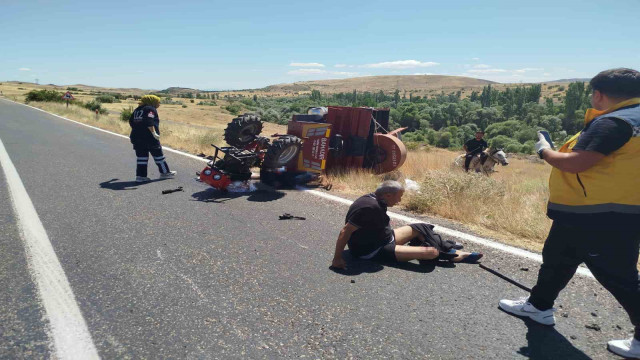 Malatya’da çapa motoru devrildi: 1 ölü, 1 ağır yaralı