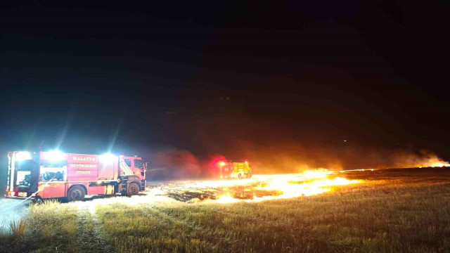 Malatya’da korkutan yangılar