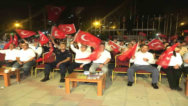 Mersin Erdemli’de 15 Temmuz coşkusu