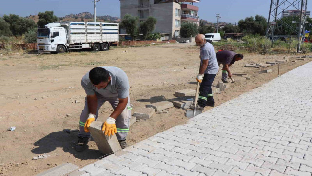 Nazilli Belediyesi Yıldıztepe Mahallesi’ndeki yol çalışmalarını tammalıyor