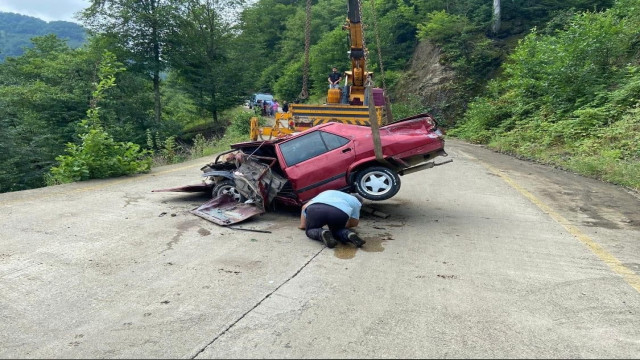 Otomobil dereye uçtu, 19 yaşındaki sürücü hayatını kaybetti