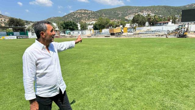 Selahattin Polat: ”Stadımızın yüzde 75’i bitmiş durumda”