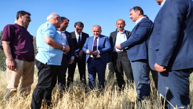 Tokat’ta şiddetli yağışlar tarım arazilerini vurdu