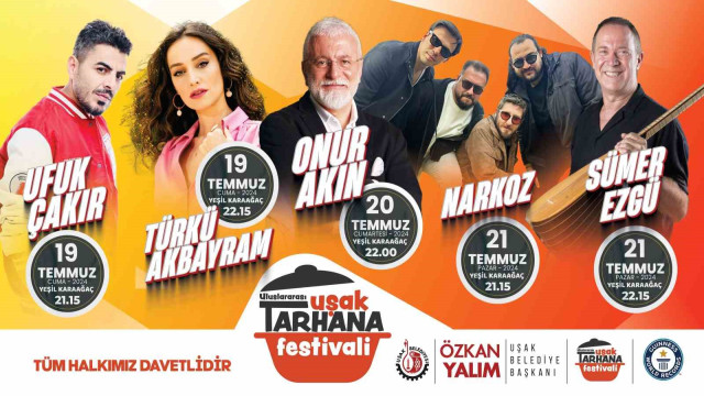 Uluslararası Uşak Tarhana Festivali için geri sayım başladı