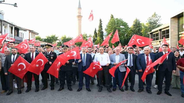 Uşak’ta 15 Temmuz Demokrasi ve Milli Birlik Günü anma programı