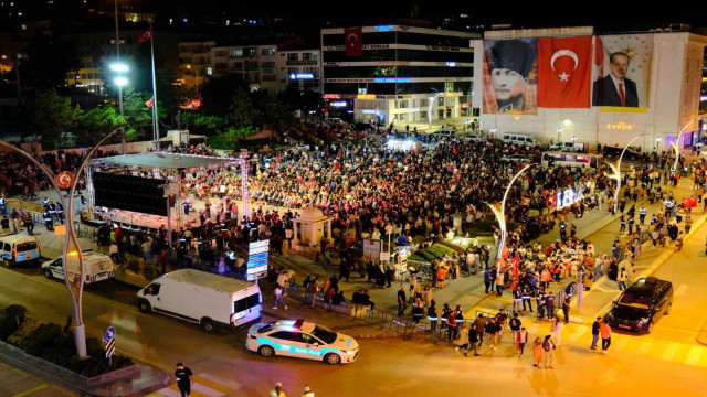 Yozgat’ta 15 Temmuz düzenlenen törenle anıldı