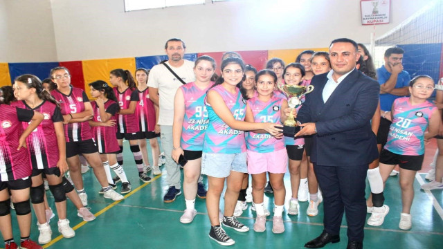 Aksaray’ın Sultanhanı ilçesinde voleybol turnuvası