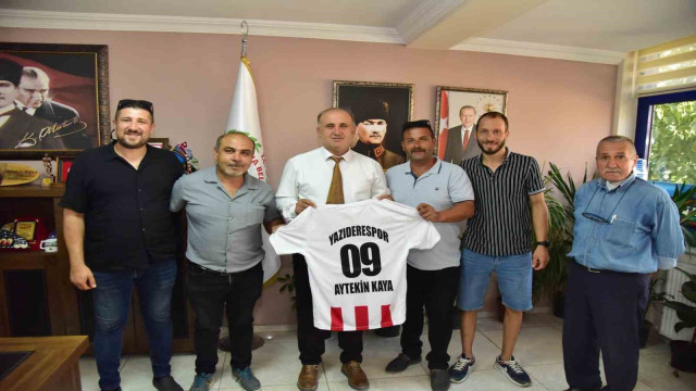 Başkan Kaya’dan Yazıderespor’a destek sözü