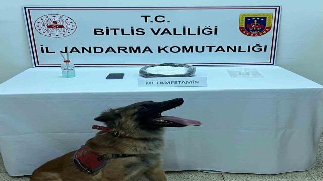 Bitlis’te 1 kilo 150 gram metamfetamin ele geçirildi