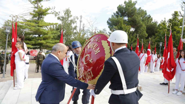 Çorum’da 30 Ağustos Zafer Bayramı törenlerle kutlandı