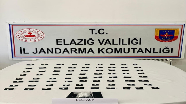 Elazığ’da 211 adet uyuşturucu hap ele geçirildi