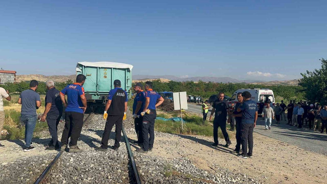 Malatya’da yük treni faciası: 3 ölü, 1 ağır yaralı