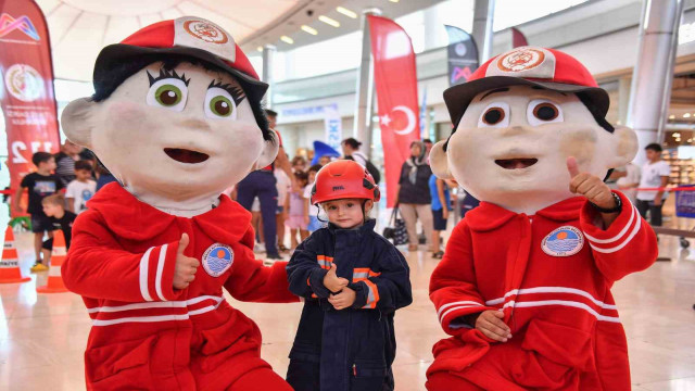 Mersin’de çocuklar hem eğlendi hem öğrendi