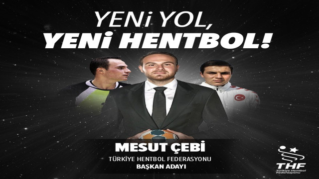 Mesut Çebi, Türkiye Hentbol Federasyonu başkanlığı adaylığını duyurdu