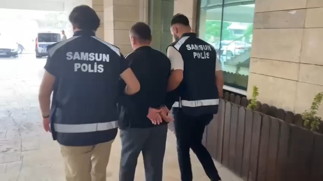 Samsun’da 15 yıl 7,5 ay hapis cezası bulunan şahıs yakalandı