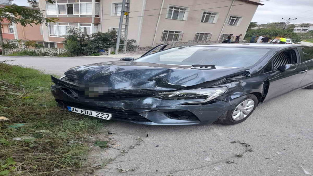 Sinop’ta trafik kazası: 1 yaralı