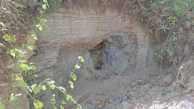 Sultangazi’de definecilerin talan ettiği alan havadan görüntülendi