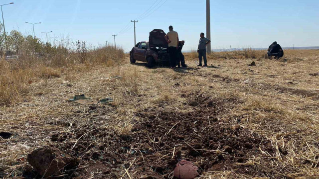 Sürücüsünün kontörlünden çıkan otomobil takla attı: 1 yaralı