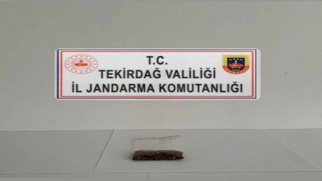 Tekirdağ’da uyuşturucu denetimlerinde 3 kişi yakalandı