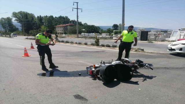 Tokat’ta kaza yapan motosiklet sürücüsü hayatını kaybetti