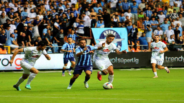 Trendyol Süper Lig: Adana Demirspor: 1 - Çaykur Rizespor: 2 (Maç sonucu)