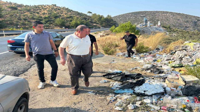 Ünlü sanatçı Özay isyan etti, Milas Belediyesi temizledi