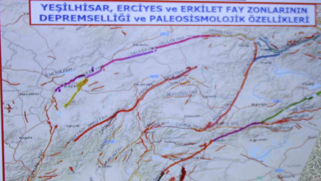 Yer bilimleri Uzmanı İçelli: ”Erciyes fayının son 15 bin yılda çalışmama sebebi pasif durumda olan volkanizmadır”