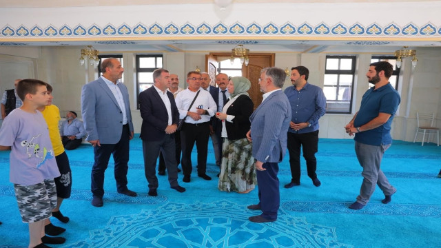 Yukarı Pınarlı Köyü Camii dualarla ibadete açıldı