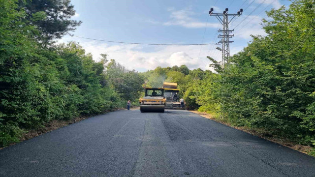 Zonguldak’ta köy yolu çalışmaları tamamlandı