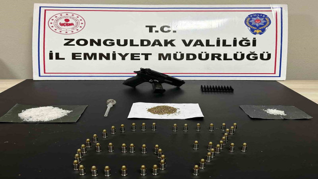 Zonguldak’ta uyuşturucu operasyonunda 2 şüpheli tutuklandı