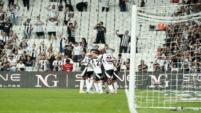 Beşiktaş Süper Lig’de 3’te 3 yaptı