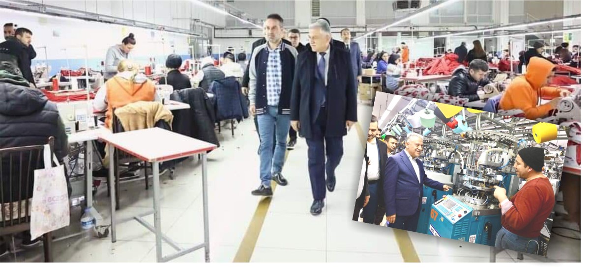 MHP’Lİ ÖZ, TEKSTİL EMEKÇİLERİYLE BULUŞTU