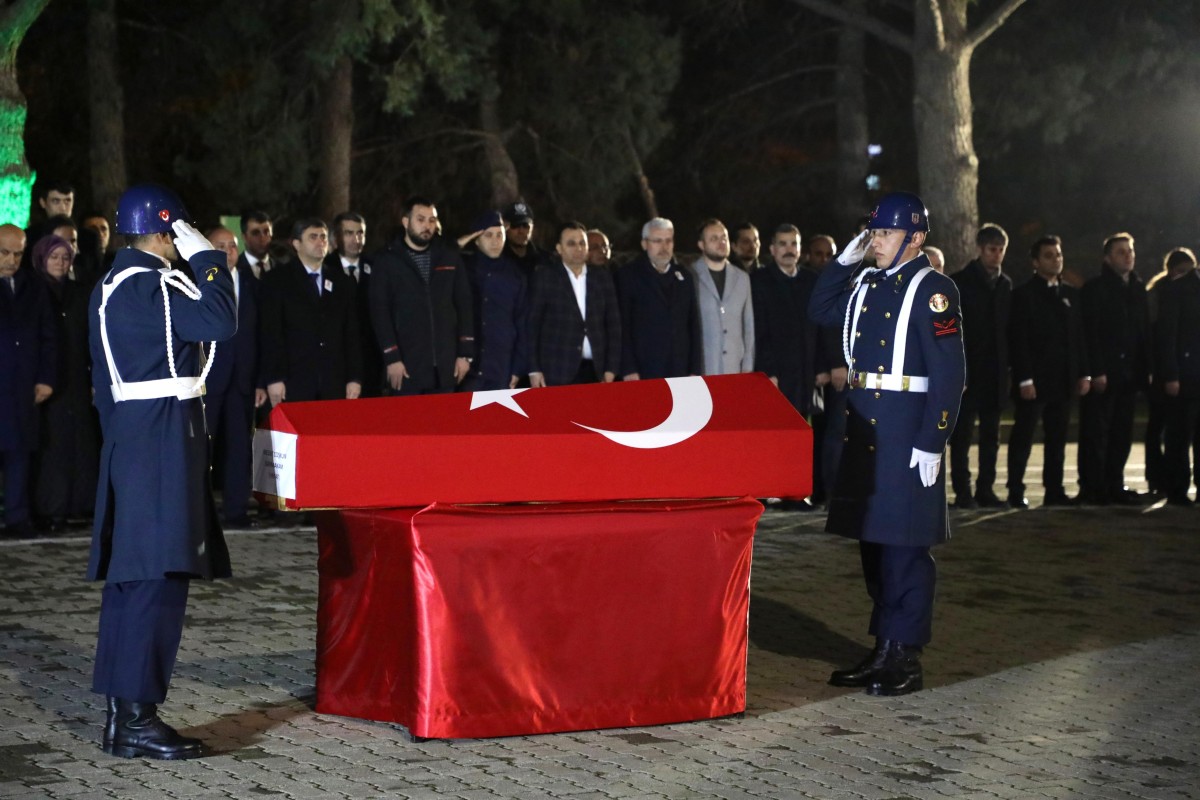 Ölü bulunan Kaymakam Coşkun için tören düzenlendi