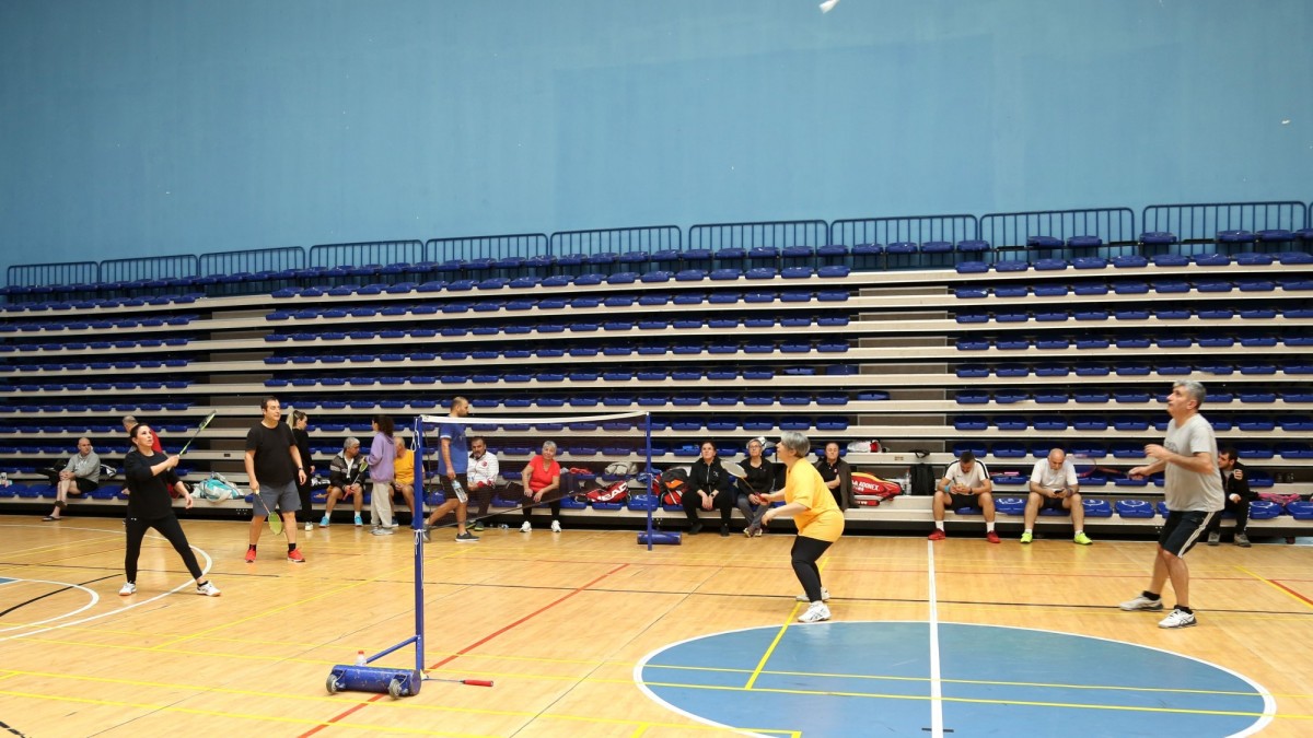 Badminton Turnuvası düzenlendi