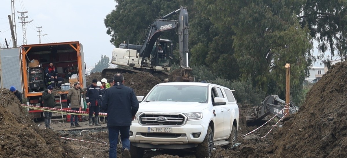 Doğalgaz borusu patladı