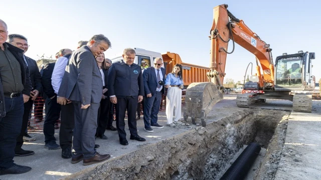 Mersin'de AB destekli kanalizasyon projesi