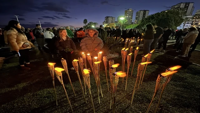 Mersin'de 'sessiz yürüyüş'