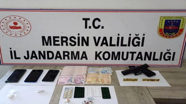  Mersin'de uyuşturucu taciri 6 şüpheli yakalandı