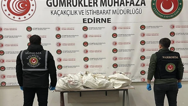 TIR'da 67 kilo uyuşturucu ele geçirildi