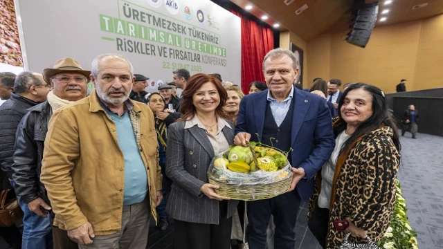 ‘ÜRETMEZSEK TÜKENİRİZ’