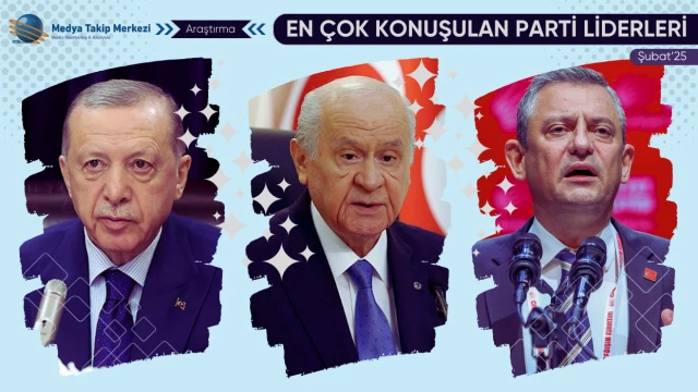 Türkiye’de En Çok Konuşulan Parti Liderleri | Şubat’25